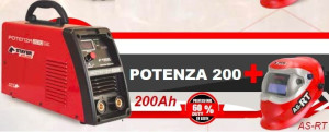 Spawarka Inwertorowa Potonza 200 Ge + As-rt St Welding