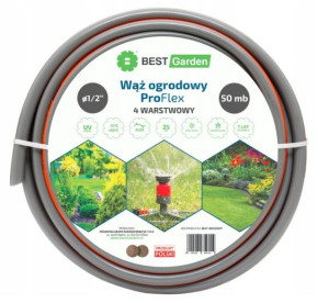 Wąż Ogrodowy 1/2” 50m Pro Flex Best Garden