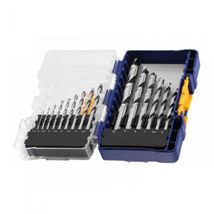 Zestaw Wierteł Do Metalu (15szt.) 1,5-10mm Nwka Hss-pro Din 338 Irwin