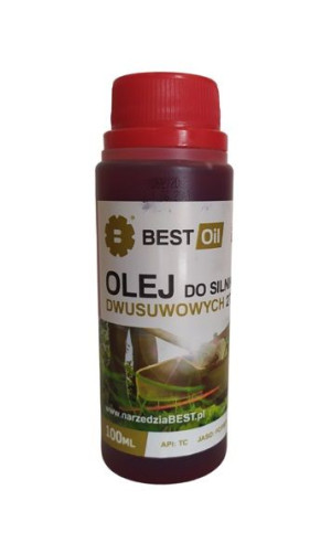 Olej Do Mieszanki 2t Czerwony 100ml Best Oil