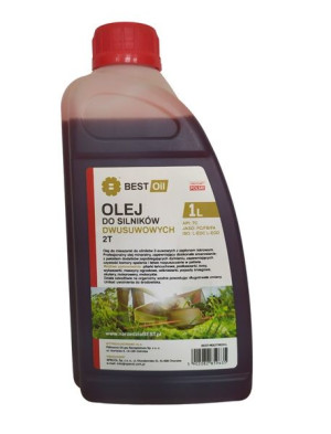 Olej Do Mieszanki 2t Czerwony 1l Best Oil