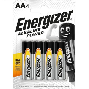 Bateria Alkaline Power Aa Lr6 4 Szt. Energizer