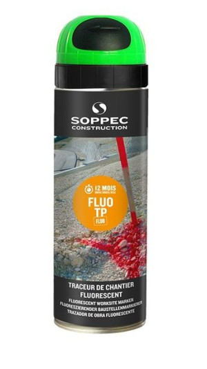 Farba Do Znakowania Fluo Tp Zielona 500ml Soppec