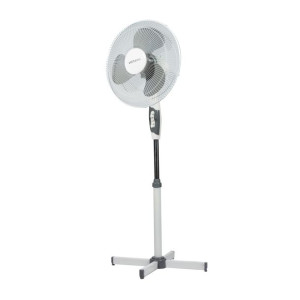 Wentylator Podłogowy 40cm Biały Volteno