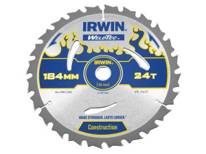 Piła Tarczowa 184x16x2,4mm 24z Atb Weldtec Irwin