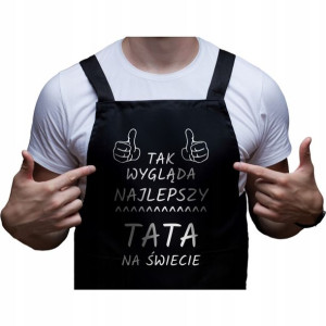 Fartuch Dzień Ojca- Stylowy Prezent Na Dzień Taty