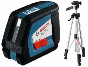 Laser Krzyżowy Gll 2-10 + Bs 150 Bosch