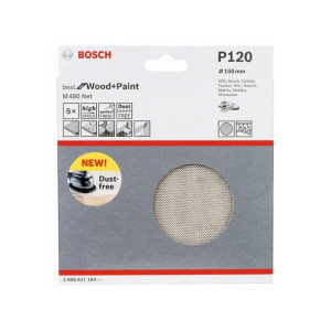 Krążek Rzep Siatka M480 D150mm Gr.120 Bosch