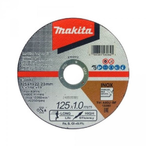 Tarcza Flex 41 125x1,0x22,23 Do Cięcia Stali E-03040 Makita