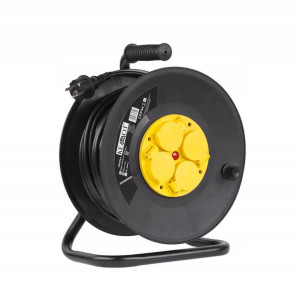 REBEL URZ3121 przedłużacz 25m 3x1,5 guma