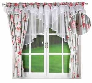 Firana Gotowa Woal 400x155 Firany Firanka Kolorowa