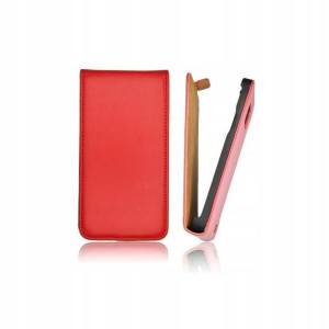 Kabura pionowa FORCELL SLIM Fresh do LG K4 czerwone