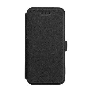 Book Pocket - etui z klapką do LG K8 2017 czarne