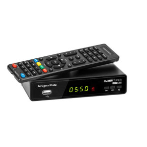 Tuner DVB-T2  H.265 HEVC Kruger&Matz