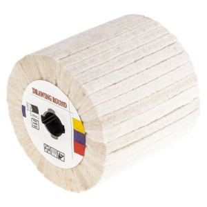Walec polerski filcowy 120x100mm do satyniarki z filcu na wysoki połysk