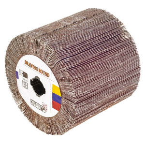 Ściernica listkowa walcowa do satyniarki i szlifierki 120x100mm P240