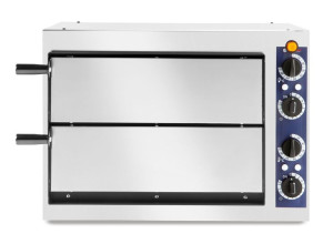 Piec do pizzy podwójny Basic 2/32 2 pizze 2400W - Hendi 226872