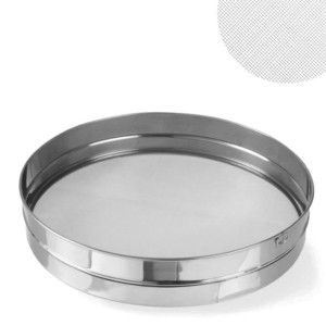 Sito do przesiewania bułki tartej śr. 407mm stalowe - Hendi 637845
