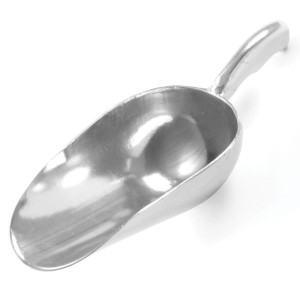 Szufelka barmańska do lodu aluminiowa - Hendi 521410