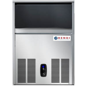 Kostkarka do lodu barowa chłodzona wodą 410W 230V 21.5kg/24h - Hendi 271919
