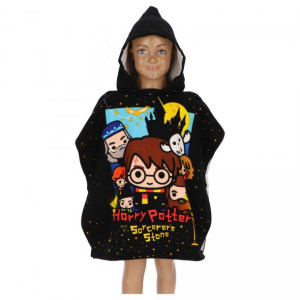 Ponczo ręcznik HARRY POTTER dla dzieci 55 x110 kaptur