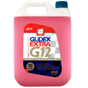 Płyn do chłodnic G12 GLIDEX EXTRA z atestami DAF - MB - 325.3 10L