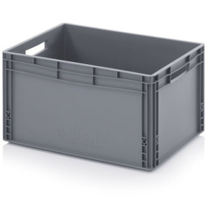 Skrzynka transportowa plastikowa PP 1/4 EUR 600x400x320mm AUER Packaging