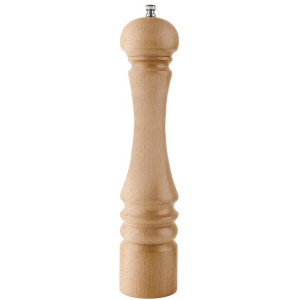 Młynek do pieprzu drewniany drewno jasne 310mm Hendi 469422