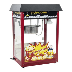 Maszyna urządzenie do produkcji PopCornu TEFLON 4-5 kg/h - czarny daszek