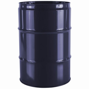 Beczka stalowa metalowa TH 216,5L granatowa otwory 3/4'' i 2'' w wieku 200L