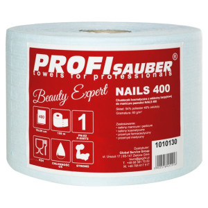 Chusteczki kosmetyczne z włókniny bezpyłowej do manicure paznokci NAILS 400