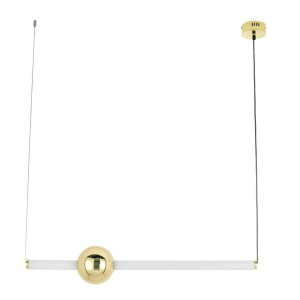 Lampa wisząca LIBRA 90 IN biało - złota