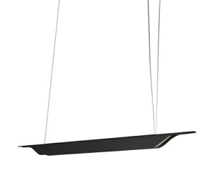Lampa wisząca VERTIGO czarna - LED, aluminium