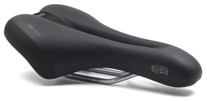 Siodło SELLEROYAL PREMIUM ATHLETIC 45st. ELLIPSE żelowe + elastomery unisex