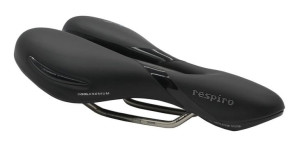 Siodło SELLEROYAL RESPIRO SOFT ATHLETIC 45st. żelowe + elastomery unisex 39