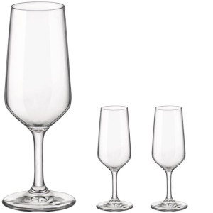 Kieliszek do szampana VERSO 225ml - zestaw 3szt.
