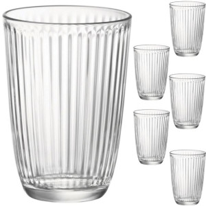 Szklanka wysoka LINE 390ml - zestaw 6szt.