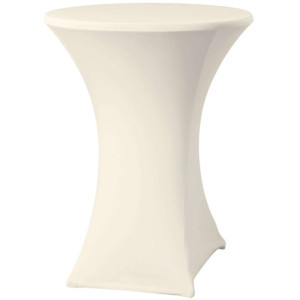Obrus cateringowy okrągły Symposium śr. 70cm - kremowy