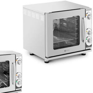 Piec konwekcyjny z funkcja grilla 4 poziomy stal 3000 W ITALY