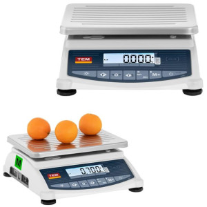 Waga sklepowa handlowa 120 kg / 50 g LCD M LEGALIZACJA