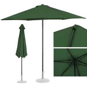 Parasol ogrodowy okrągły śr. 270 cm zielony