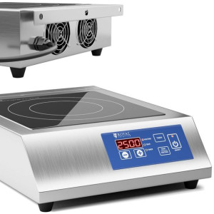 Kuchenka płyta indukcyjna przenośna 1 pole grzewcze śr. 26 cm LED 3500 W