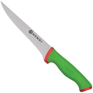 Nóż trybownik do oddzielania usuwania kości dł. 165 mm DUO - Hendi 840580