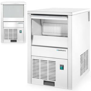 Kostkarka do lodu chłodzona powietrzem 20 kg / dzień 211 W - Hendi 270332