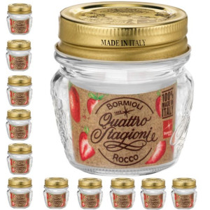 Słoik z zarętką QUATTRO STAGIONI 80 ml zestaw 12 szt. - Hendi 779248