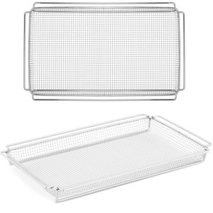 Kosz druciany do smażenia pieczenia frytek warzyw 53 x 33 cm 2 szt.