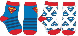 Skarpetki niemowlęce 80/86 Superman bawełna 2-pak