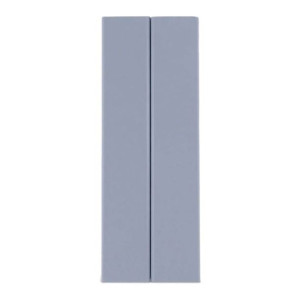 Narożnik do listwy przypodłogowej MDF Foge 100 mm szary 2 szt.