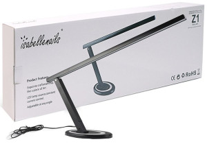 Lampka Lampa Kosmetyczna Led Bezcieniowa Srebrna