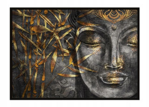 OBRAZ PLAKAT W RAMIE 53x73 cm Budda P2038
